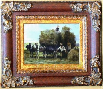 Antique Corner Frame Painting - WB 220 antique oil painting frame corner